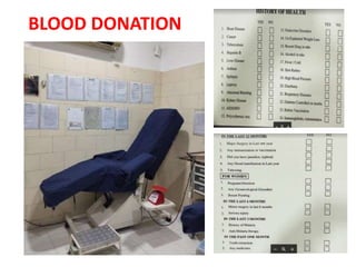 BLOOD DONATION
 