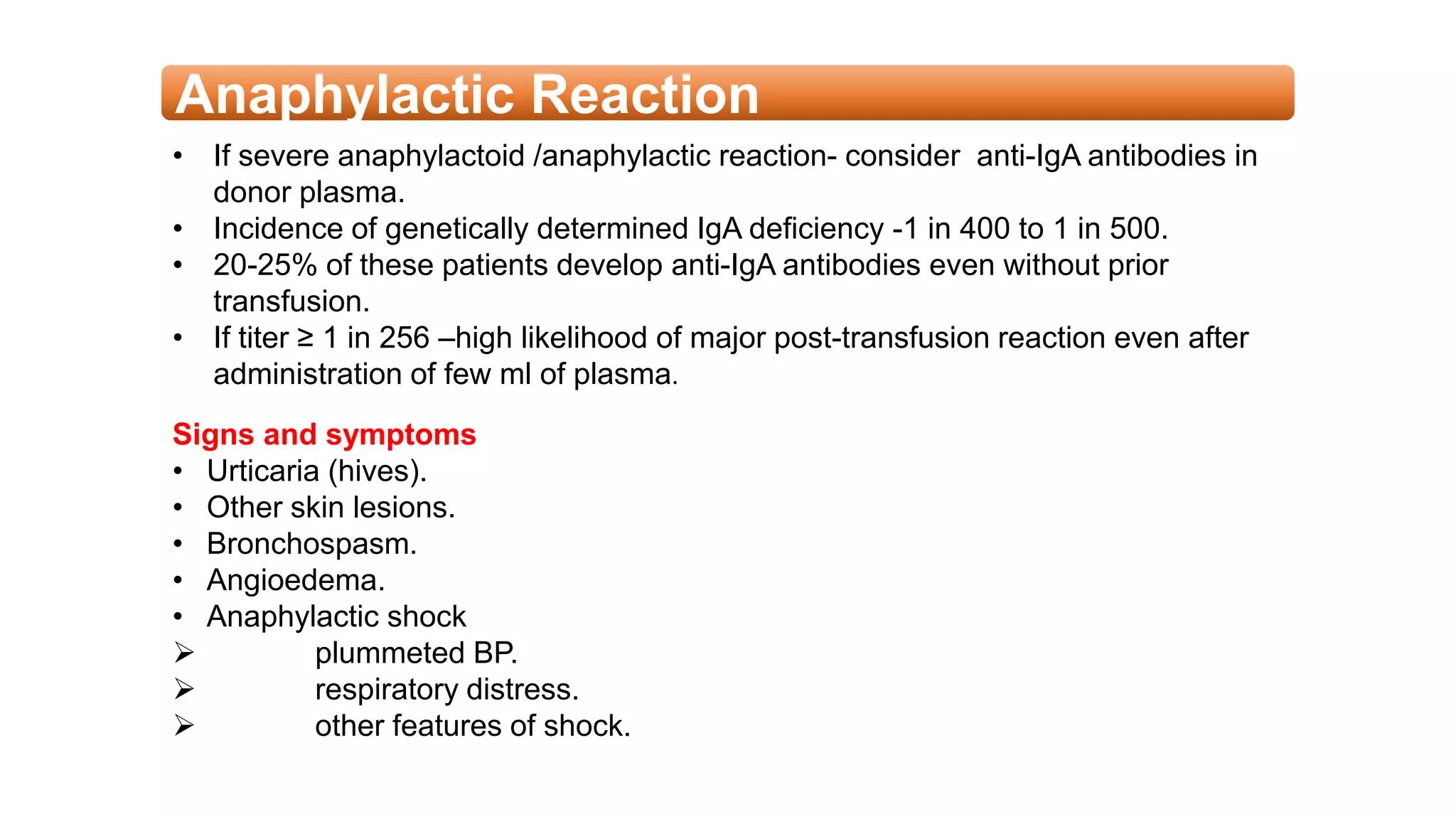 Blood and blood products presentation ppt | PPTX