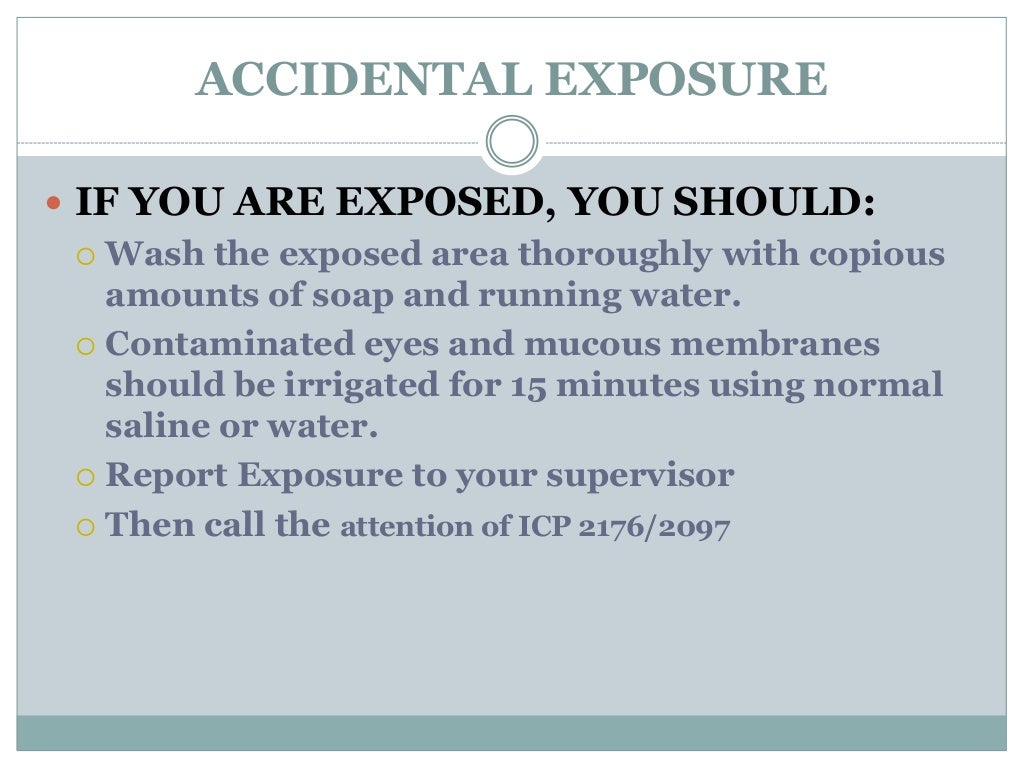 Blood and Body Fluid Spill Management