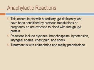 Blood and its components | PPT