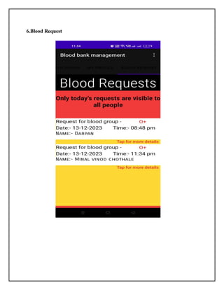 6.Blood Request
 