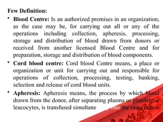 Blood Bank, Basic Requirements And Functions.pptx