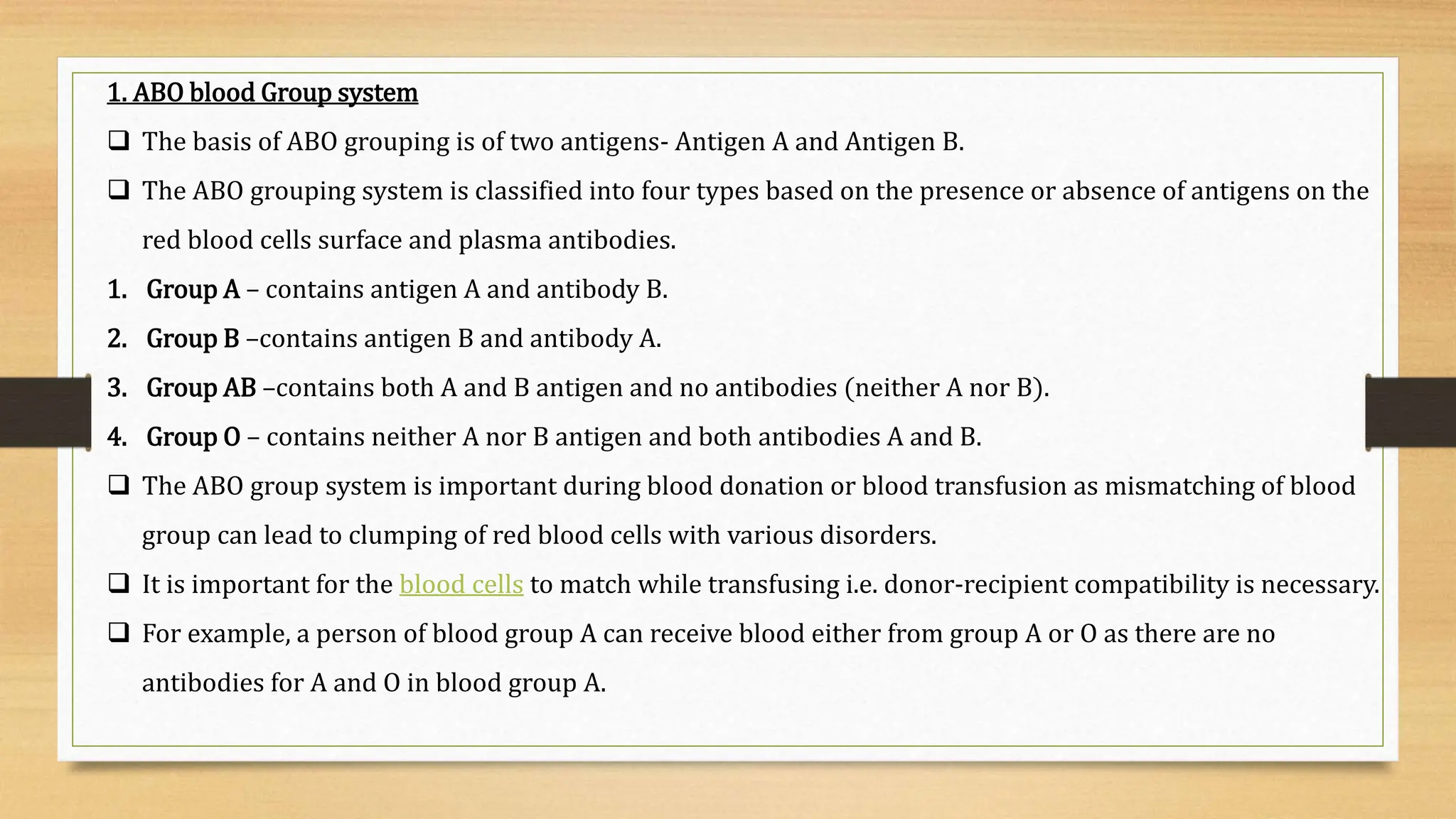 blood banking components and transfusion | PPTX