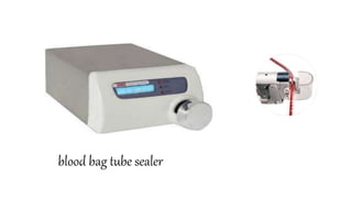 blood bag tube sealer
 
