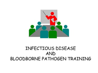 INFECTIOUS DISEASE
AND
BLOODBORNE PATHOGEN TRAINING
 