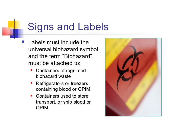 Bloodborne pathogen training