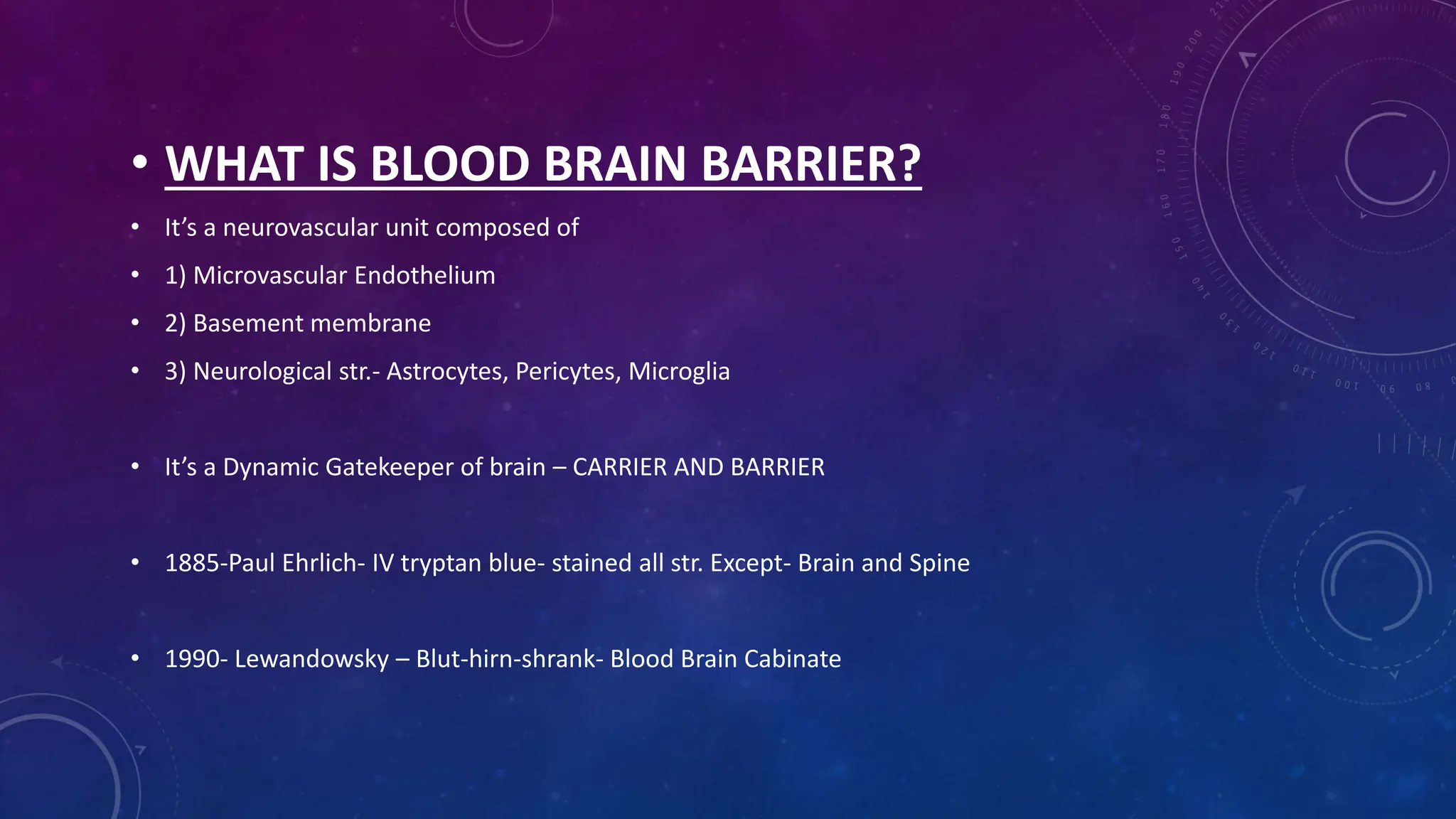 Blood Brain Barrier And Clinical Application.pptx