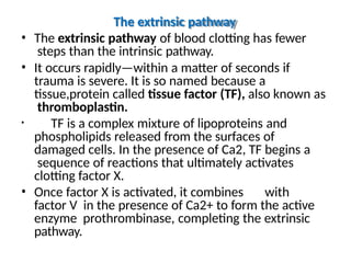 blood clotting and pathways of clotting.pptx
