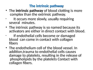 blood clotting and pathways of clotting.pptx