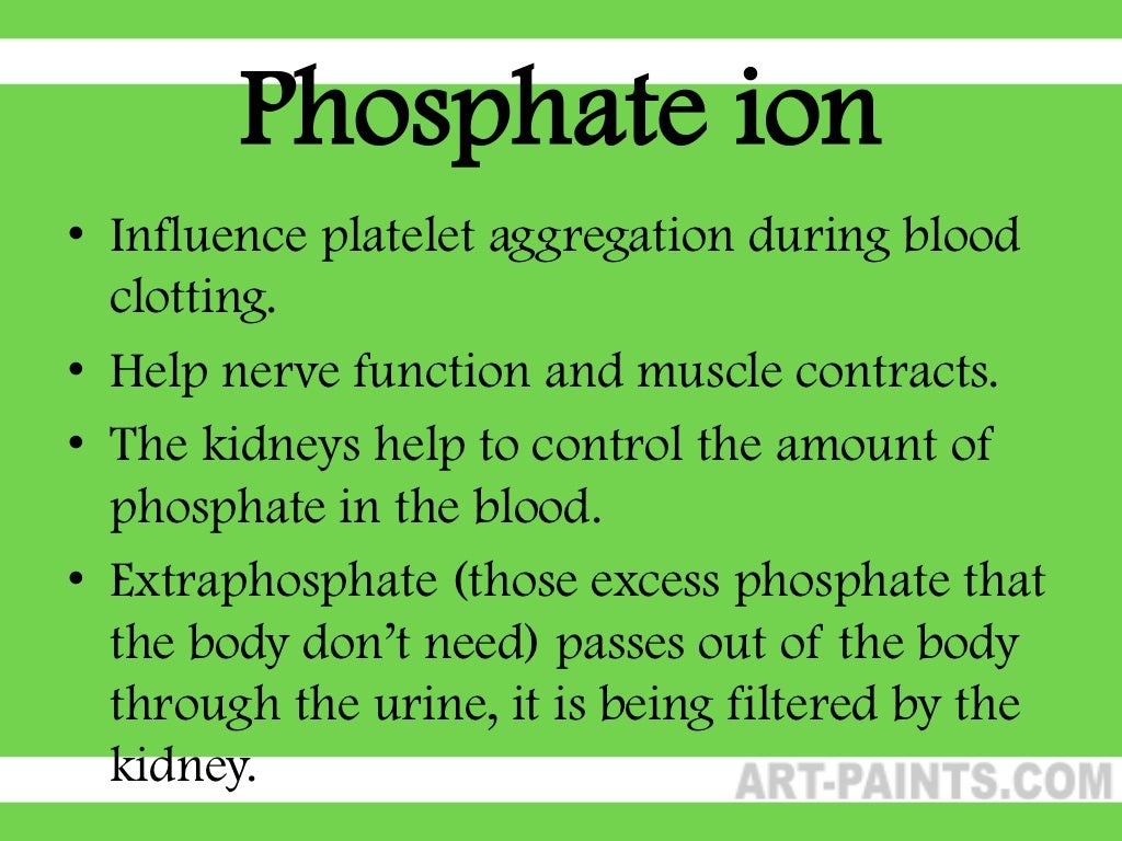 Blood clotting to the clinical importance of minerals