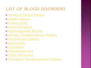 Blood coagulation disorders and laboratory diagnosis | PPT