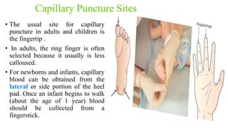 BLOOD COLLECTION METHODS AND PROCEDURE FOR STUDENTS | PDF