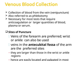 blood collection 1.pptxblood collection procedures | PPTX