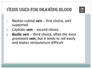 Blood collection and presevation