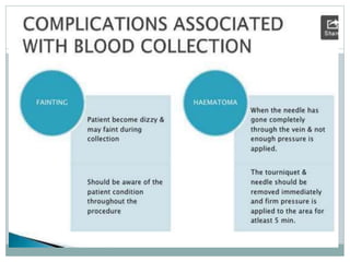 Blood collection and presevation