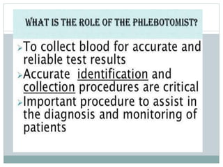 Blood collection and presevation