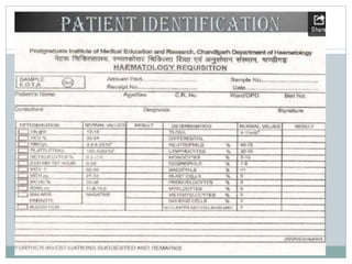 Blood collection and presevation