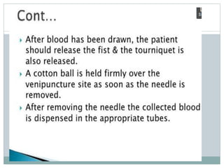 Blood collection and preservation of Blood | PPTX