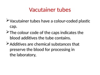 Comprehensive Guide to Blood Collection Procedures and Anticoagulants ...