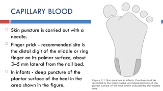 BLOOD COLLECTION METHODS.pptx..blood collection | PPTX