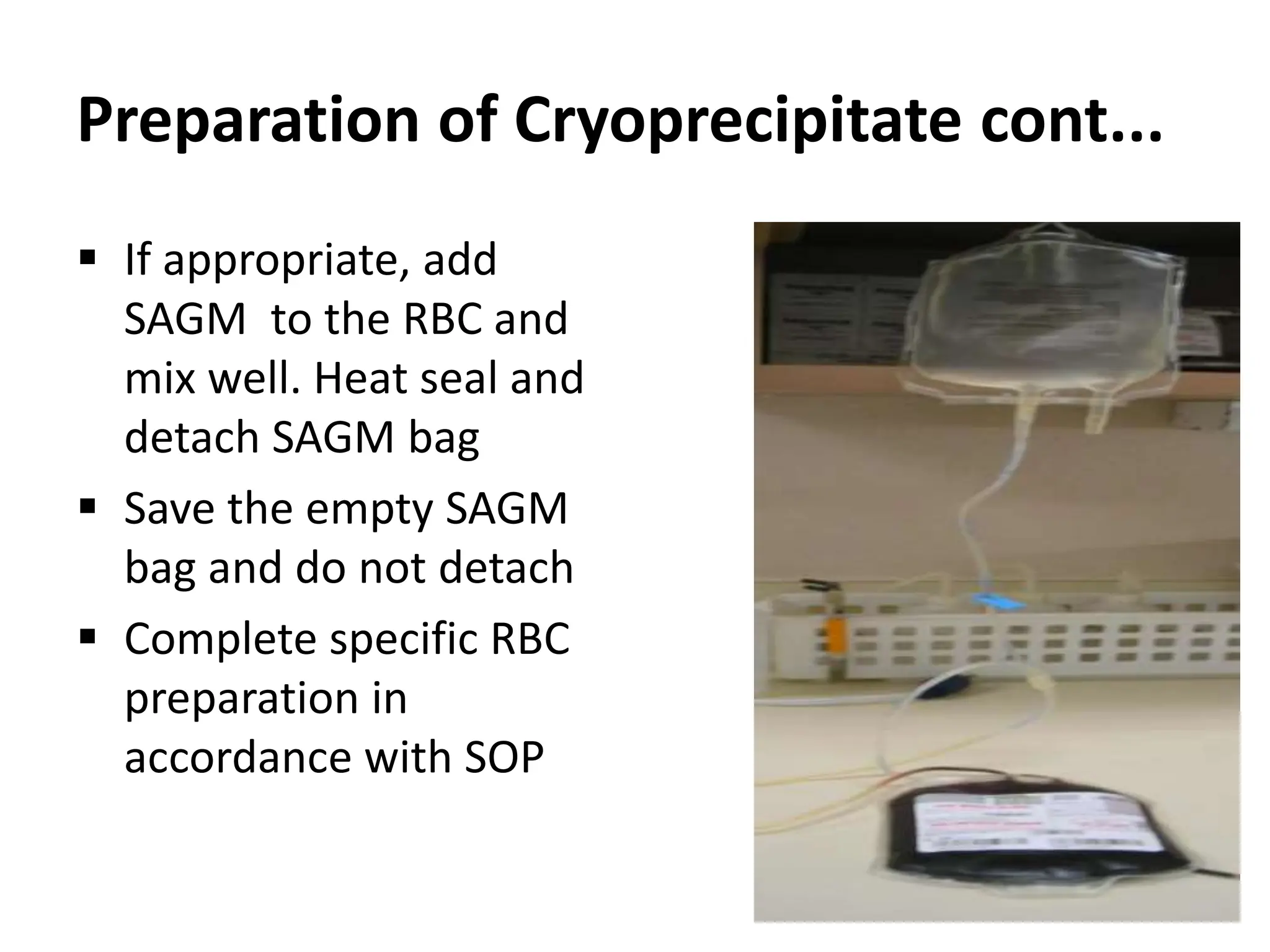 Component Prep BLOOD TRANSFUSION COMPONENT PREPARATION.ppt