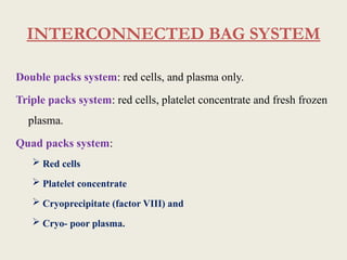 BLOOD COMPONENT SEPARATION and its use.pptx