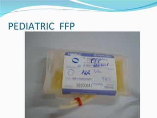 Blood components preparation and therapeutic uses final | PPT