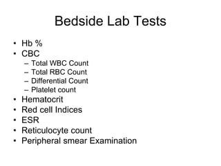 Rbc Diff Test Blood count | PPT