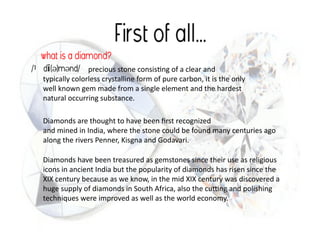 Blood diamonds | PDF