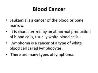 Blood diseases | PPTX