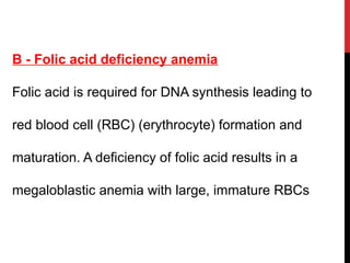 Folate Deficiency Anemia Rbc blood disorder for nursing studends.pptx