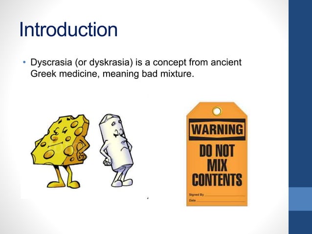 Dyscariasis Blood dyscrasias | PPTX | Blood Disorders | Diseases and Conditions