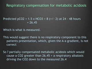 Blood gases. Worked examples | PPTX