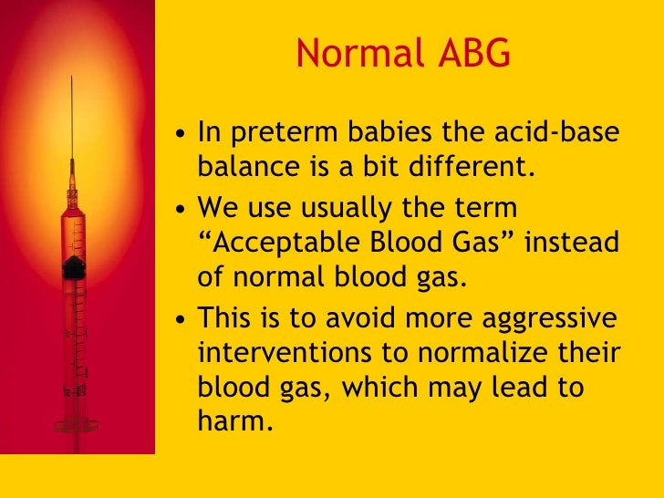 Blood Gas Interpretation