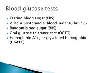 Human Blood Glucose Nursing Lectue Notes by Masud Rana RN,MSN | PDF