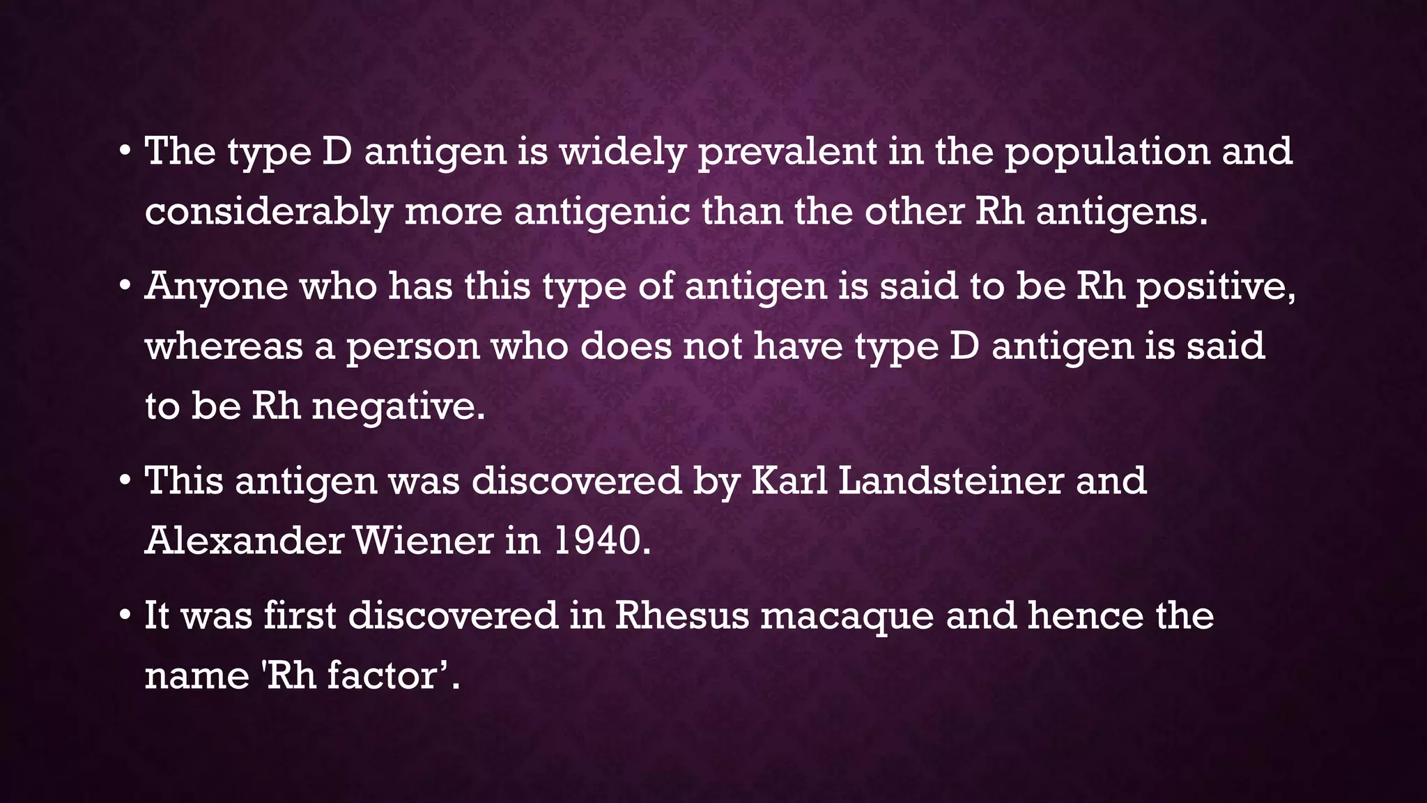 Blood group system ABO, Rh & other system | PDF