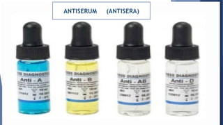 BLOOD GROUPING IN IMMUNOHEAMATOLOGY.pptx