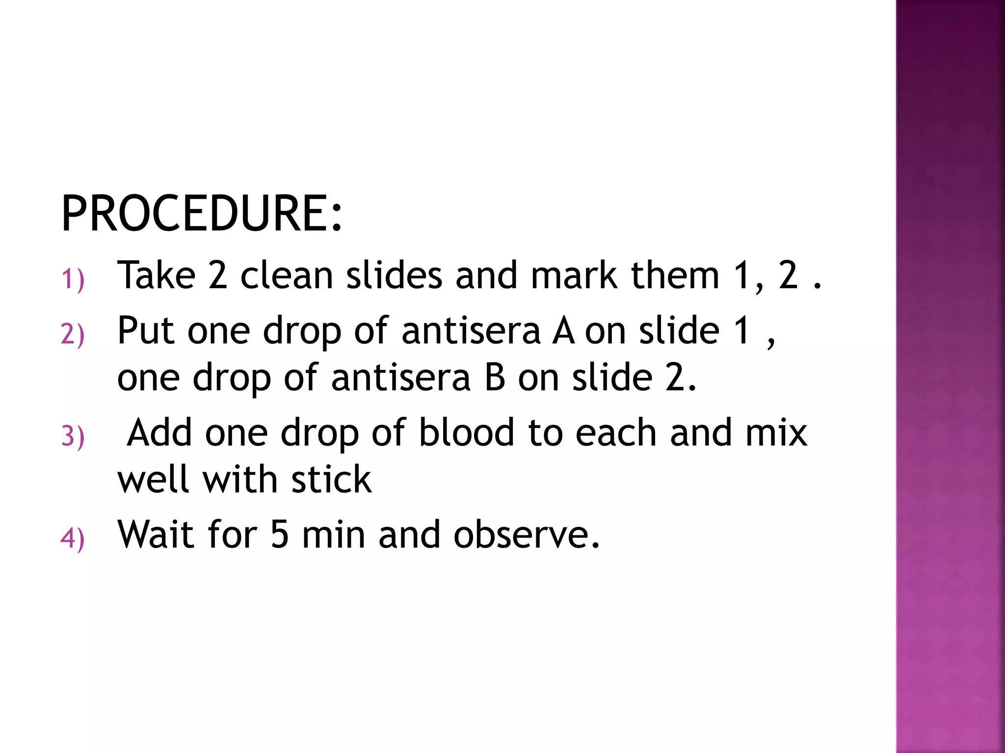 Blood grouping and crosss matching | PPTX | Blood Disorders | Diseases ...