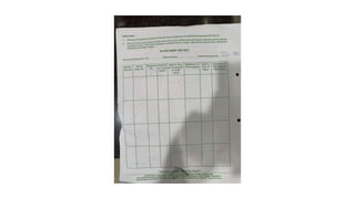 Blood grouping and Cross matching