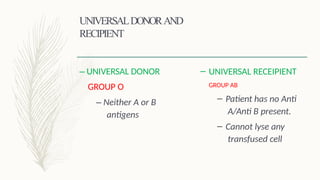 a comprehensive guide to grouping and functions in... Comprehensive Guide to Blood Grouping and Cross-Matching Techniques | PPTX