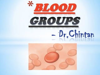 *BLOOD
- Dr.Chintan

 