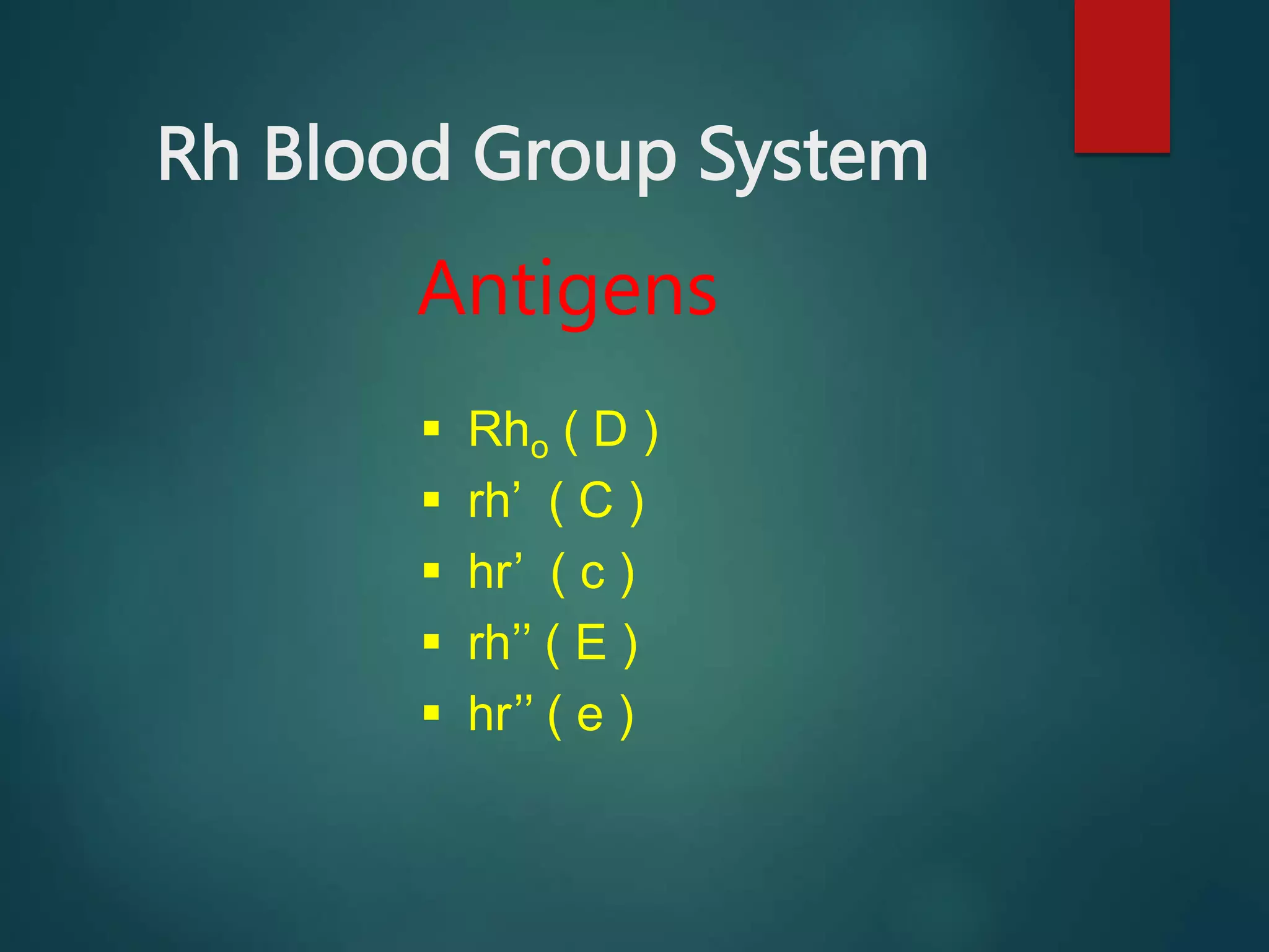 Who Group Rhc Blood Group Systems_ABO & Rh.ppt