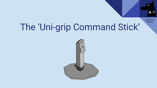 The ‘Uni-grip Command Stick’
BloodHound
Studios
 