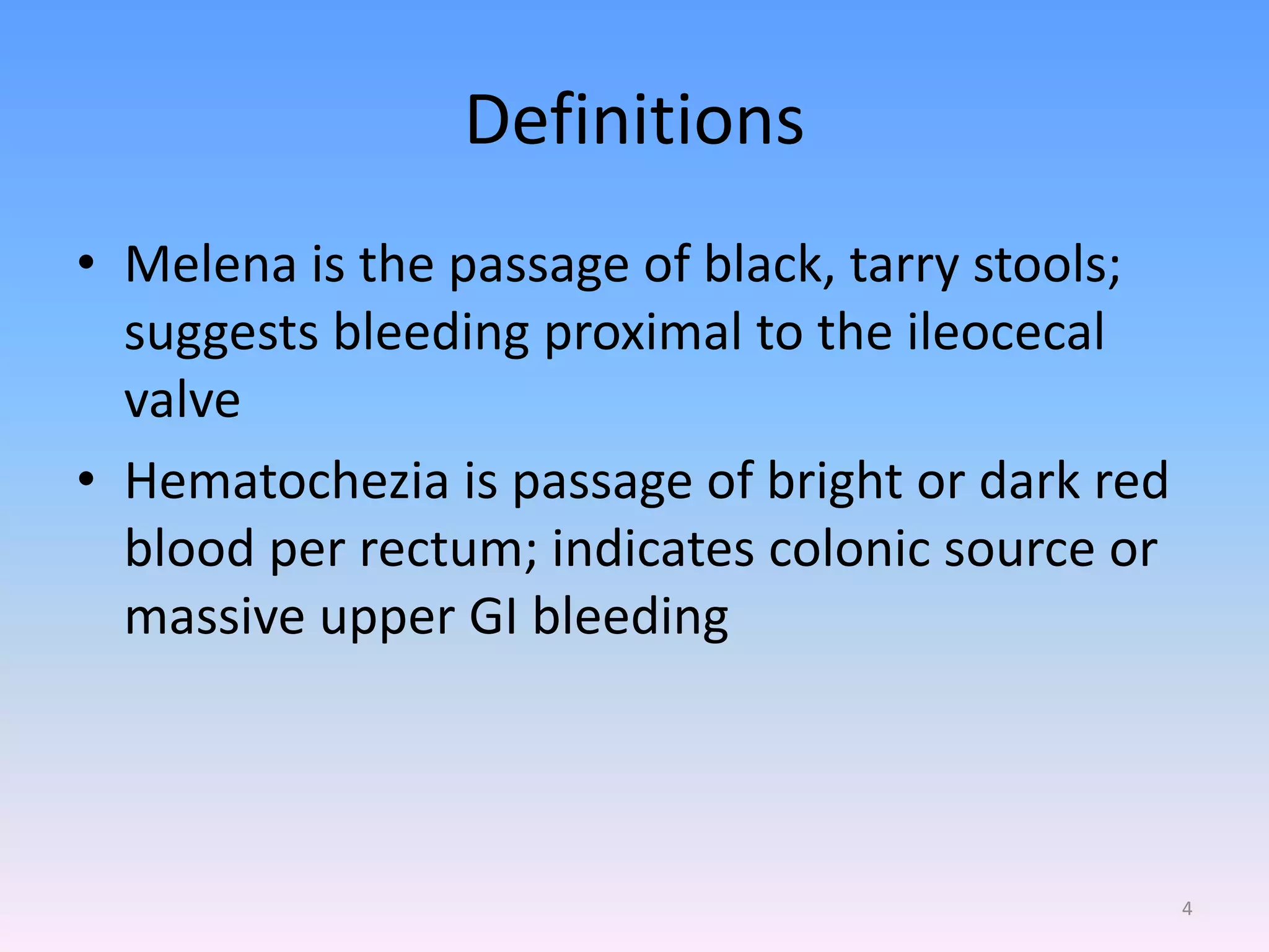 Blood in stool in neonates | PPT