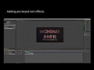 Adding pre-keyed rain effects.