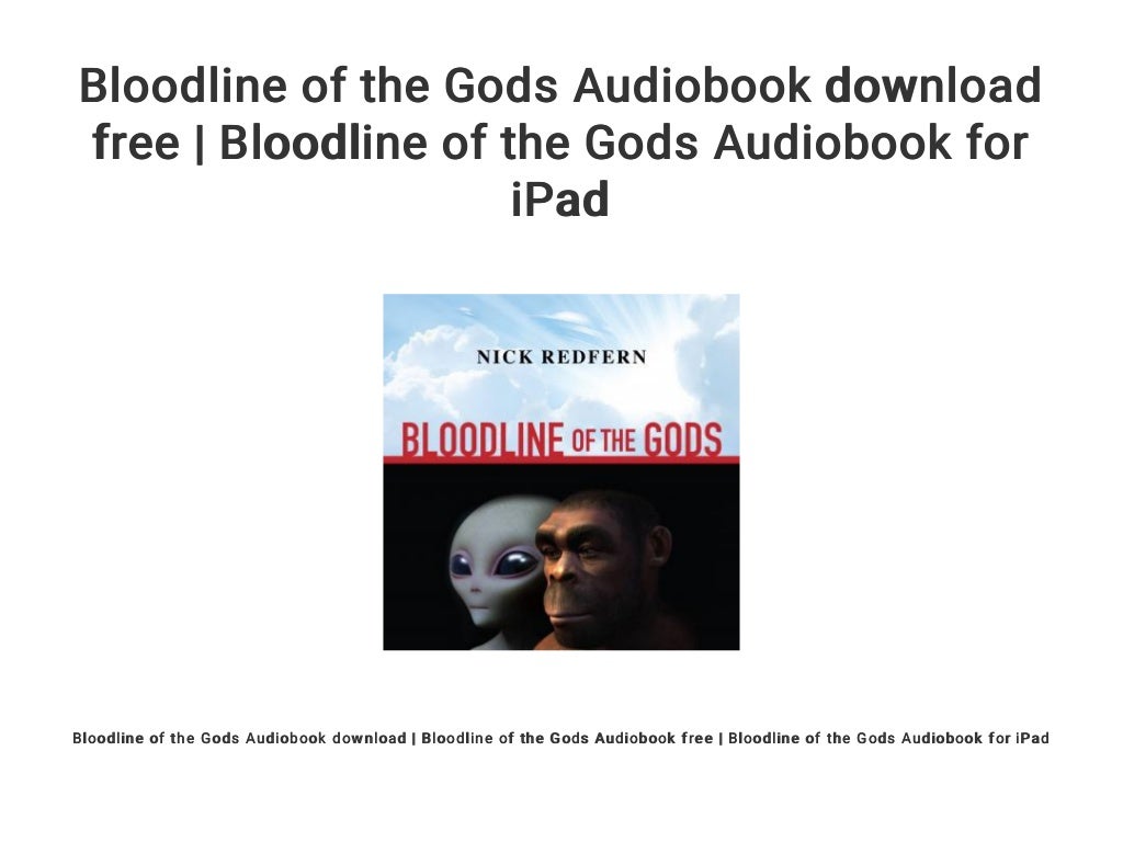 Bloodline of the Gods by Nick Redfern
