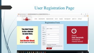 User Registration Page
 