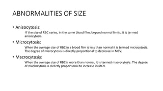Blood module practicals | PPTX