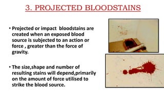 Blood pattern analysis | PPTX