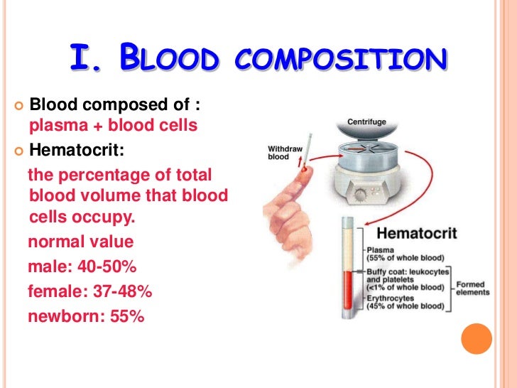 Blood physiology